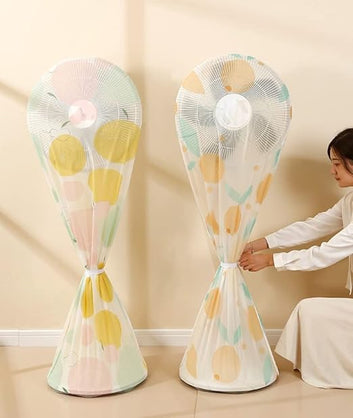 Waterproof Reusable Floor Fan Dust Cover