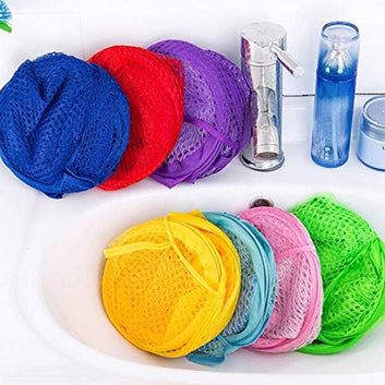 Foldable Nylon Laundry Storage Basket