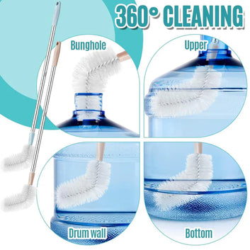 Long Handle 19 Liter Bottle Dispenser Cleaning Brush